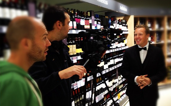 Saturday Kitchen filming